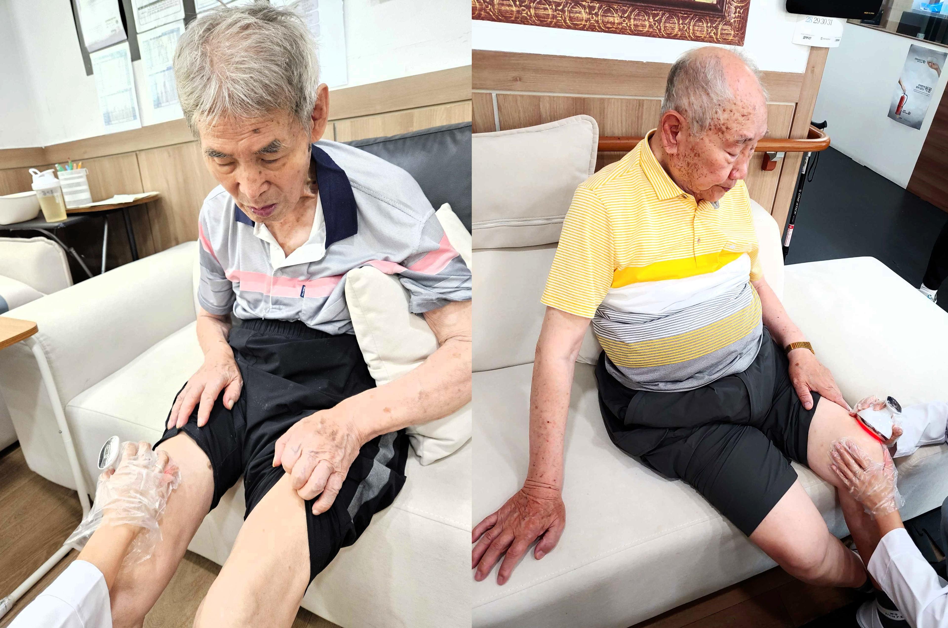 고주파마사지_어버이사랑노인의료복지센터2병설데이케어센터