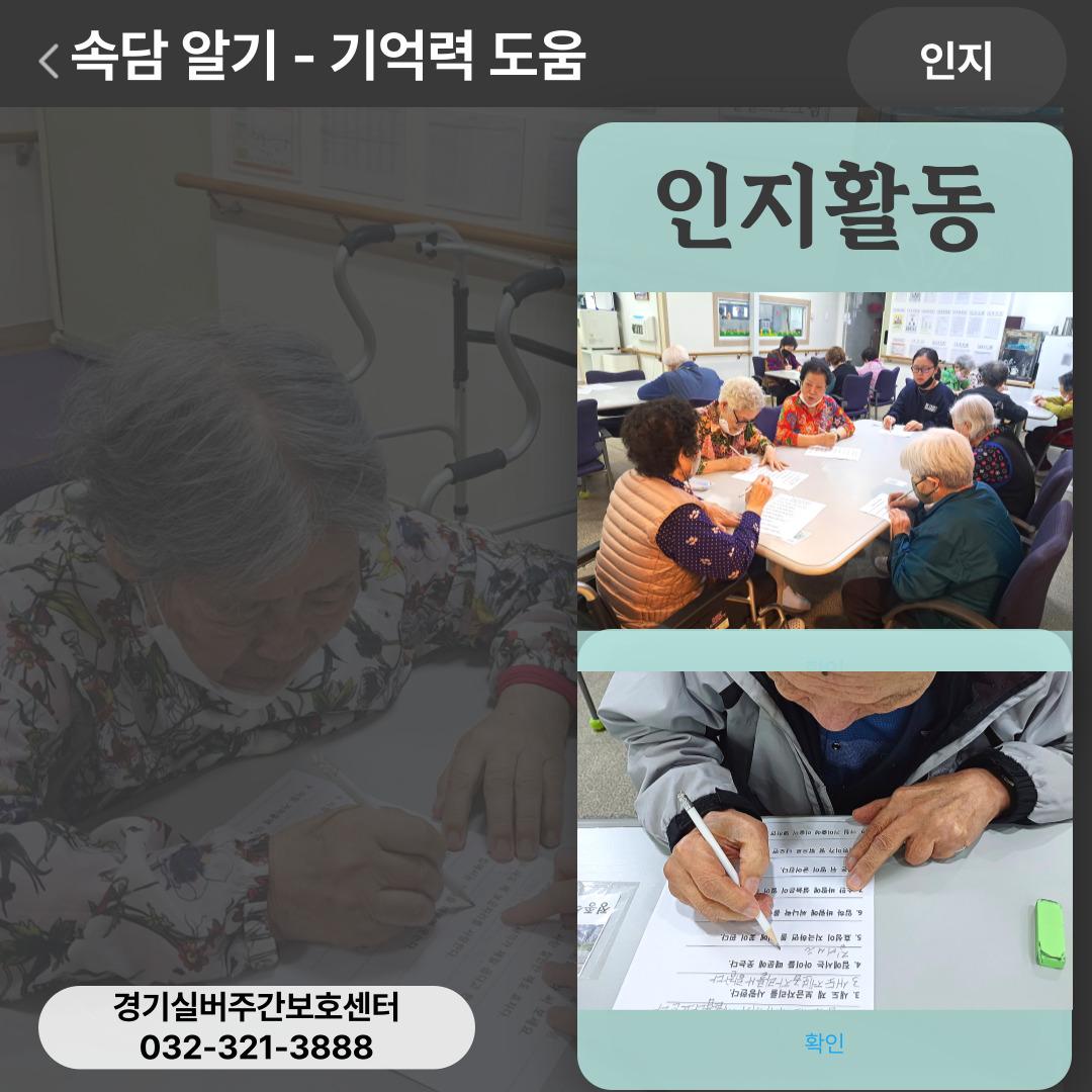 인지-속담