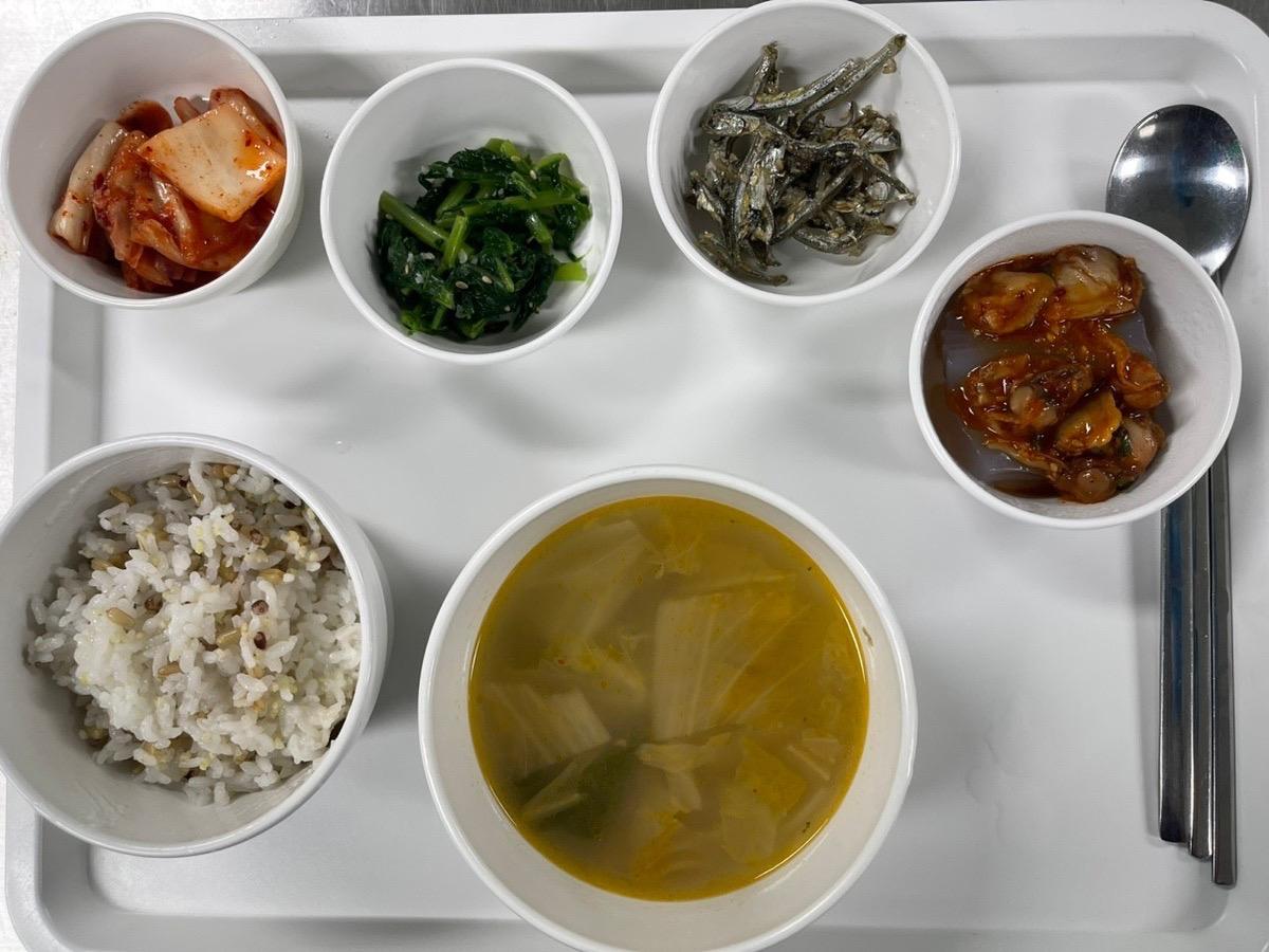 22년 11월식단중