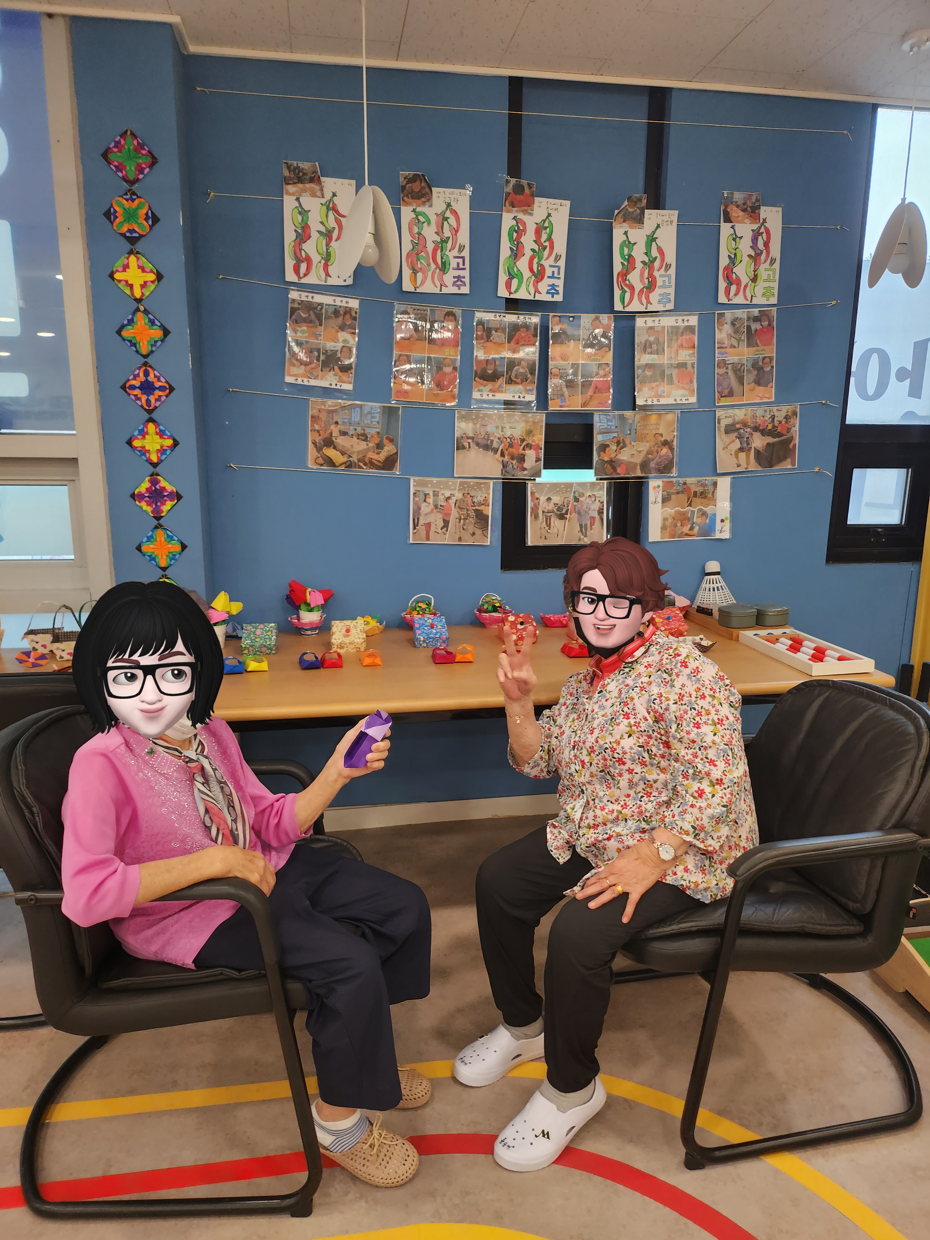 다정한 어르신들입니다~