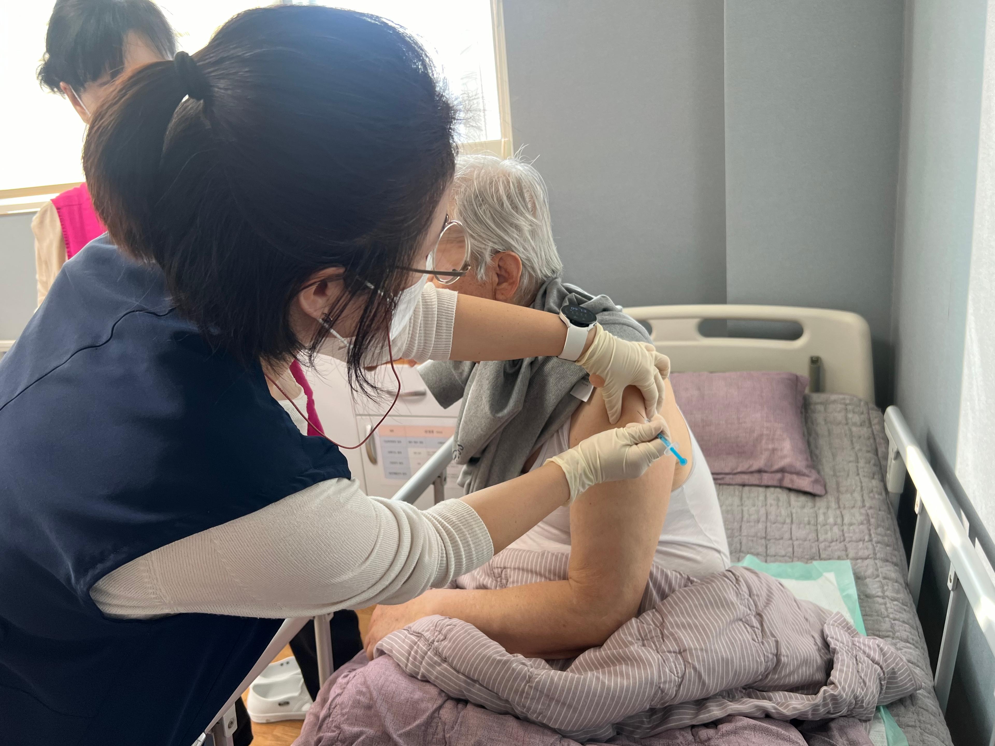 코로나 예방접종 하는 날