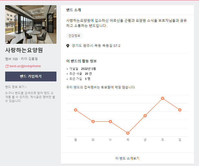 입소어르신 사진 보호자 확인방법